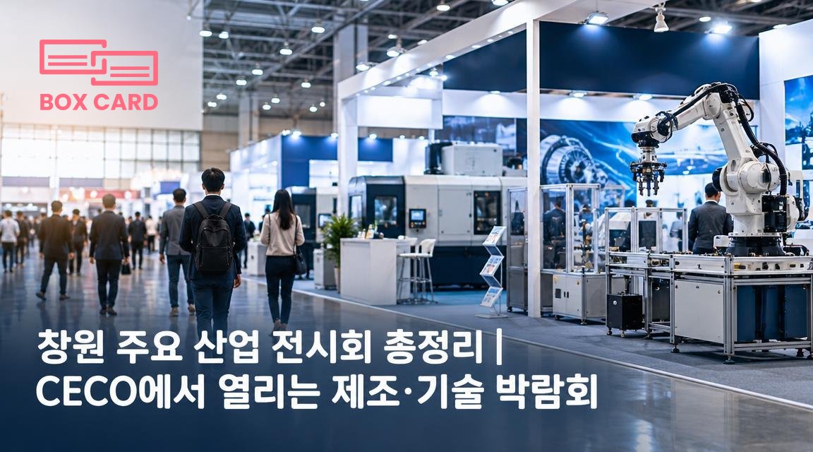 창원 주요 산업 전시회 총정리｜CECO에서 열리는 제조·기술 박람회